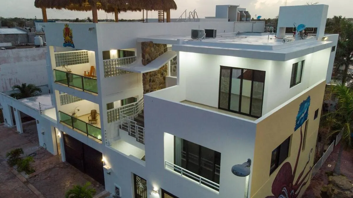 Mario'S House 2 Beautiful Rooftop Pool Cozumel 0*,
